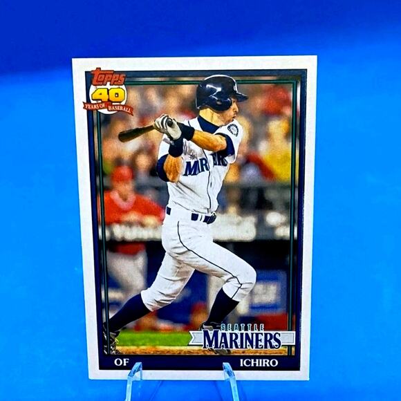 2021 Topps Archives - 1991 Topps Ichiro Suzuki #187 - Picture 1 of 4